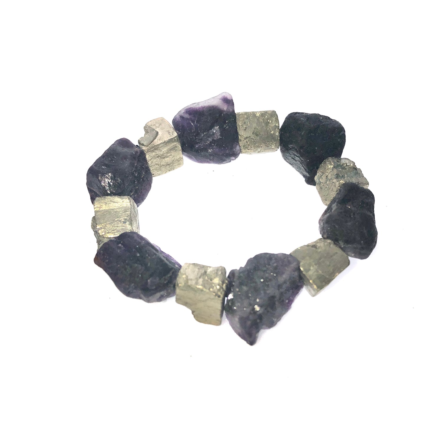 Logical Self-Awareness - Purple Flourite & Pyrite